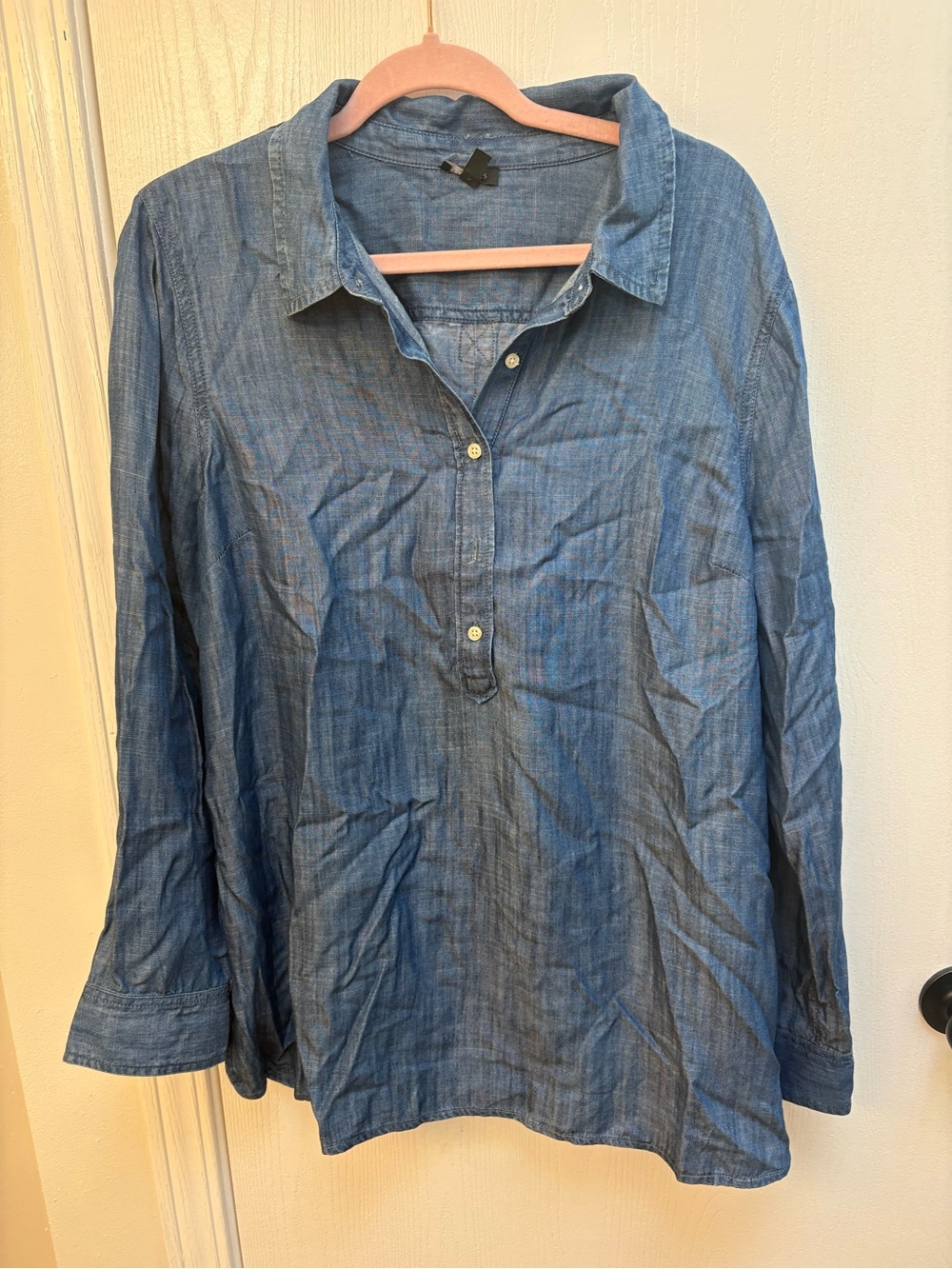 Talbots Denim-Blue Chambray Shirt